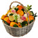 orange fruit basket. El Salvador